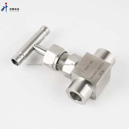 High-Pressure Welding Sleeve, Instrument, Needle Valve