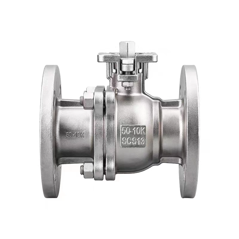 Pneumatic Electric Manual 304/316 Stainless Steel High Platform Flange Ball Valve